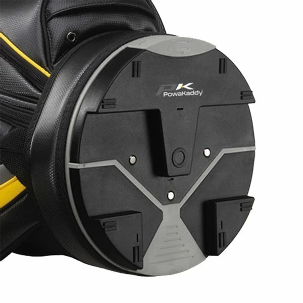 POWAKADDY DLX LITE GOLF CART BAG – GUN METAL / BLUE - Image 3