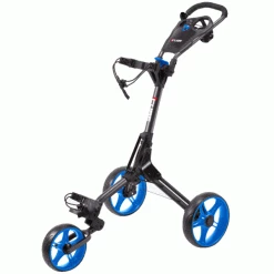 SKYMAX CUBE GOLF PUSH TROLLEY- CHARCOAL / BLUE +FREE GIFTS