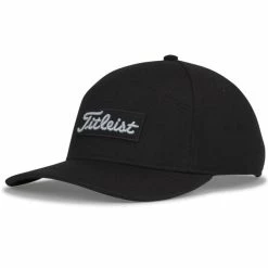 TITLEIST OCEANSIDE WOOL CAP – BLACK / WHITE