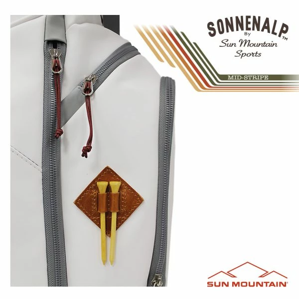 SUN MOUNTAIN Sonnenalp™ MID STRIPE GOLF STAND BAG – NAVY / FROST - Image 6