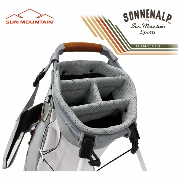SUN MOUNTAIN Sonnenalp™ MID STRIPE GOLF STAND BAG – CABIN / WHEAT - Image 2