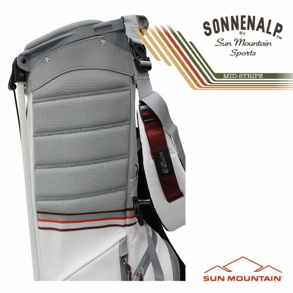 SUN MOUNTAIN Sonnenalp™ MID STRIPE GOLF STAND BAG – BLACK - Image 7