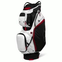 SUN MOUNTAIN ECO-LITE GOLF CART BAG – BLACK / WHITE / RED