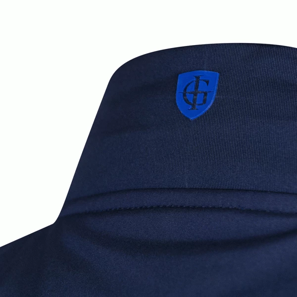 ISLAND GREEN THERMAL HEAT WELDED PADDED GILET – NAVY - Image 4