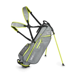 MASTERS VELO ULTRA LIGHT GOLF STAND CARRY BAG – GREY / LIME