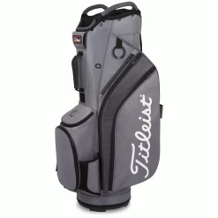 TITLEIST CART 14 GOLF CART BAG – CHARCOAL / GRAPHITE / BLACK