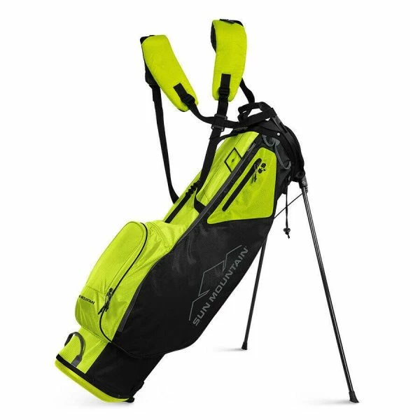 SUN MOUNTAIN 2.5 PLUS ULTRA LITE STAND BAG – BLACK / ATOMIC