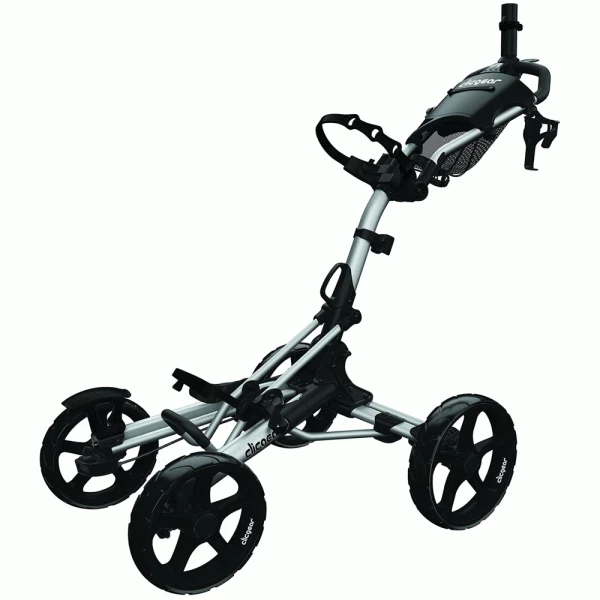 CLICGEAR MODEL 8.0 GOLF TROLLEY – SILVER