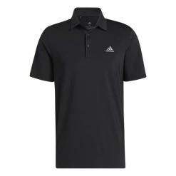 ADIDAS ULTIMATE365 SOLID GOLF POLO SHIRT – BLACK