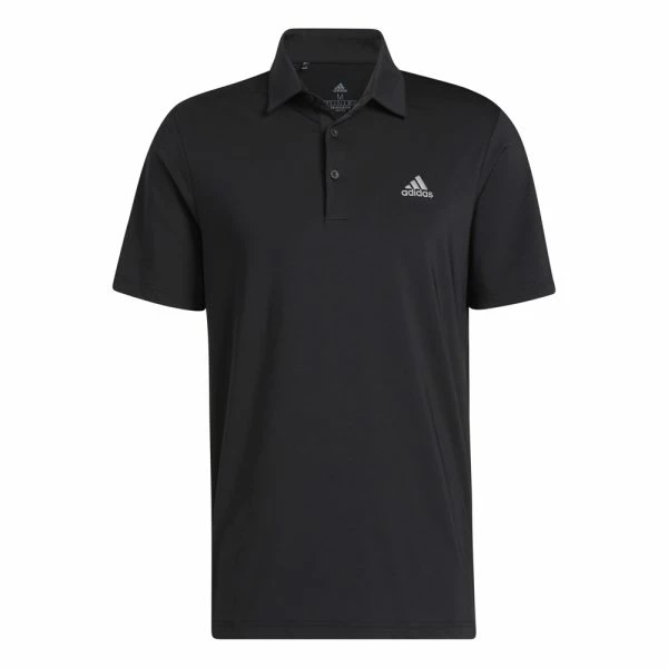 ADIDAS ULTIMATE365 SOLID GOLF POLO SHIRT – BLACK