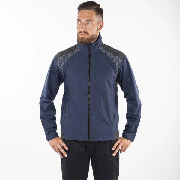 GALVIN GREEN ACTION GORE-TEX WATERPROOF GOLF JACKET – NAVY - Image 3