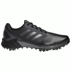 ADIDAS ZG21 GOLF SHOES – CORE BLACK / DARK SILVER METALLIC