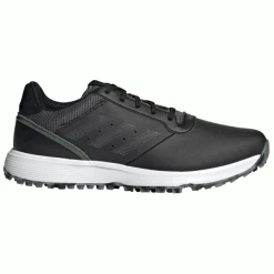 ADIDAS S2G SL GOLF SHOES – CORE BLACK / GREY FIVE / GREEN OXIDE
