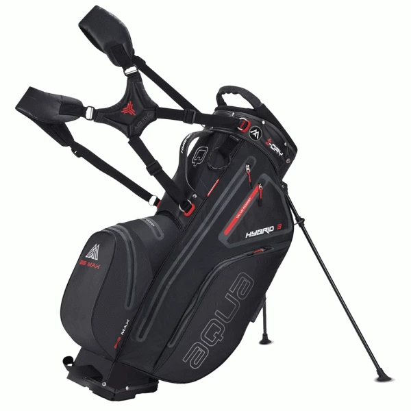 BIG MAX AQUA HYBRID 3 STAND BAG β BLACK