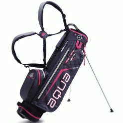 BIG MAX AQUA SEVEN STAND BAG – STEEL BLUE / FUCHSIA