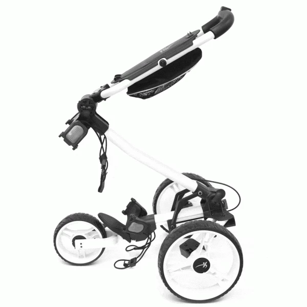 AXGLO TRILITE 3 WHEEL GOLF TROLLEY – BLACK / BLACK +FREE £39.99 ACCESSORY PACK - Image 3