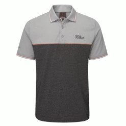 OSCAR JACOBSON BELFORD GOLF POLO SHIRT – DARK GREY