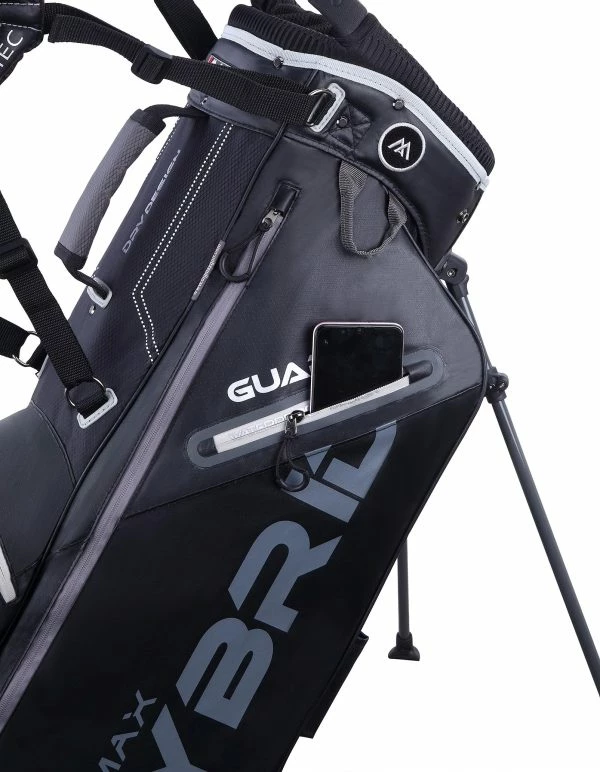 BIG MAX DRILITE HYBRID GOLF STAND CARRY BAG – BLACK / CHARCOAL - Image 5