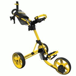 CLICGEAR MODEL 4.0 GOLF TROLLEY – YELLOW +FREE GIFT PACK