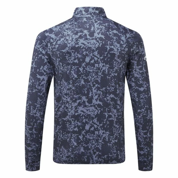 CALLAWAY CAMO SUN PROTECTION 1/4 ZIP PULLOVER – PEACOAT - Image 2