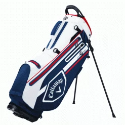 CALLAWAY CHEV DRY GOLF STAND CARRY BAG – NAVY / RED
