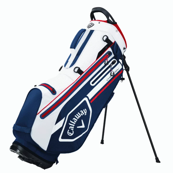 CALLAWAY CHEV DRY GOLF STAND CARRY BAG β NAVY / RED