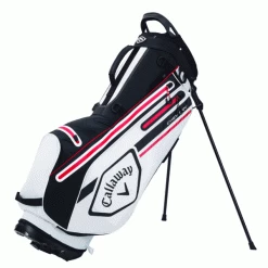 CALLAWAY CHEV DRY GOLF STAND CARRY BAG – WHITE / RED