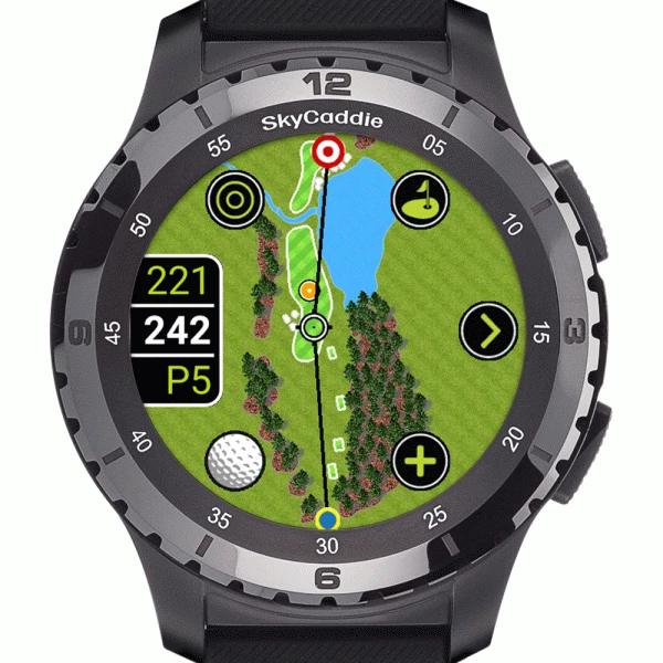 SKYCADDIE LX5 CERAMIC GOLF GPS WATCH +FREE CHARGING DOCK - Image 7