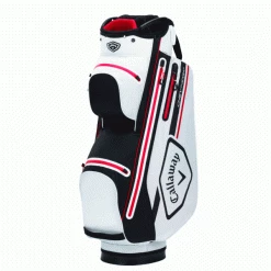 CALLAWAY CHEV DRY 14 WAY GOLF CART BAG – WHITE / RED
