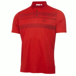 CALVIN KLEIN MARINA GOLF POLO SHIRT – RED