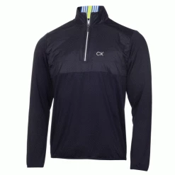 CALVIN KLEIN FOREST LAKE 1/2 ZIP GOLF PULLOVER – NAVY