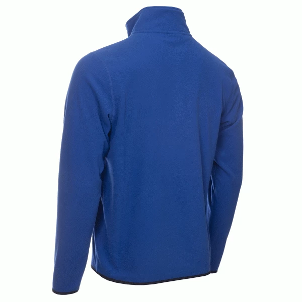 CALVIN KLEIN PLANET FLEECE 1/2 ZIP GOLF PULLOVER – ROYAL BLUE - Image 3