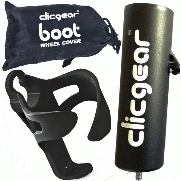 CLICGEAR MODEL 4.0 GOLF TROLLEY – WHITE +FREE GIFT PACK - Image 4