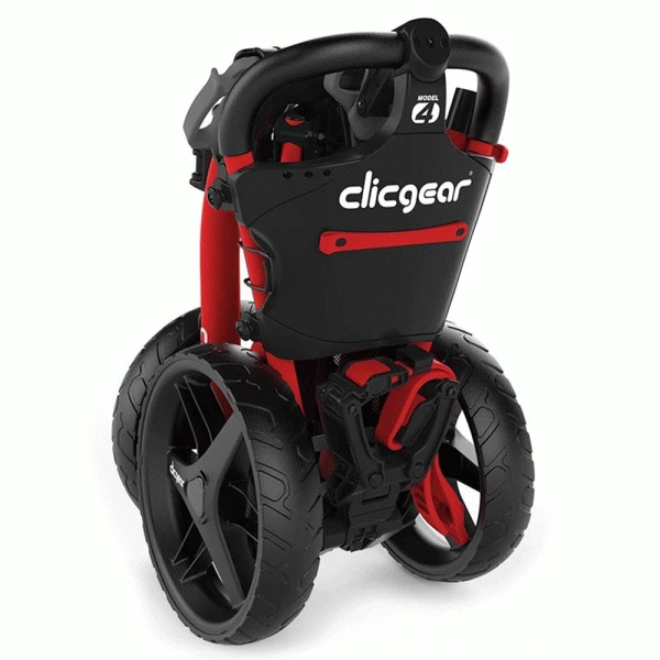 CLICGEAR MODEL 4.0 GOLF TROLLEY – RED +FREE GIFT PACK - Image 2
