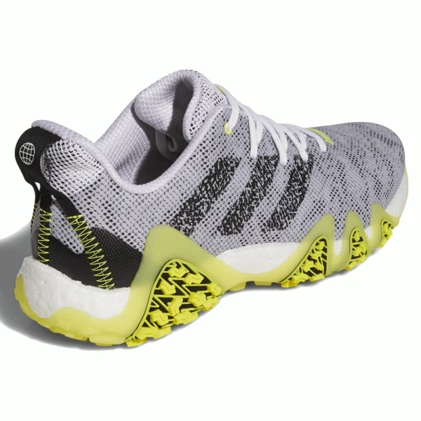ADIDAS CODECHAOS 22 GOLF SHOES – WHITE / YELLOW - Image 2
