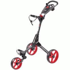 SKYMAX CUBE GOLF PUSH TROLLEY – BLACK / RED +FREE GIFTS