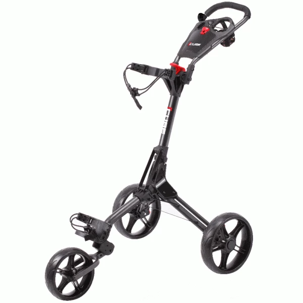 SKYMAX CUBE GOLF PUSH TROLLEY – CHARCOAL / BLACK +FREE GIFTS