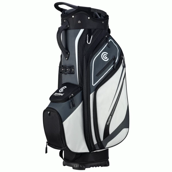 CLEVELAND FRIDAY CART BAG – CHARCOAL / WHITE / BLACK