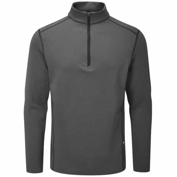 PING EDWIN GOLF PULLOVER – ASPHALT