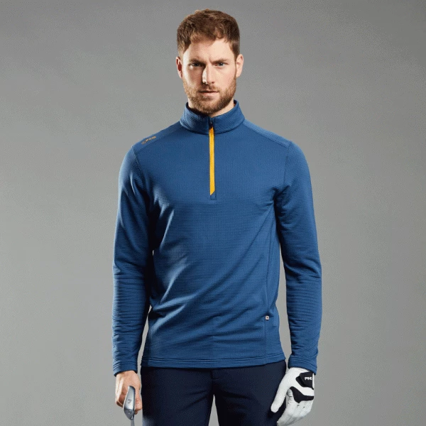 PING EDWIN GOLF PULLOVER – STORMCLOUD - Image 2