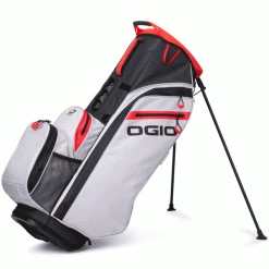OGIO ALL ELEMENTS STAND BAG – GREY / FLO / RED