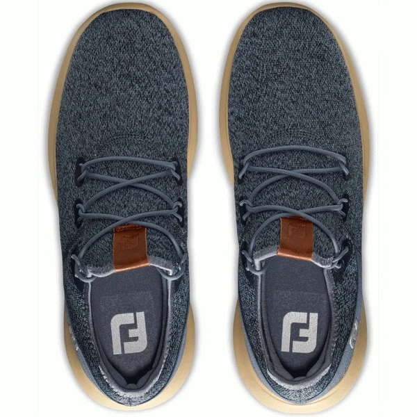 FOOTJOY FLEX COASTAL 56132 GOLF SHOES – BLUE / SLATE - Image 5