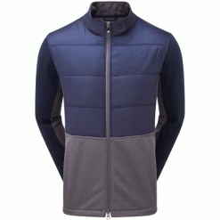 FOOTJOY HYBRID INSULATED PADDED JACKET – NAVY / CHARCOAL