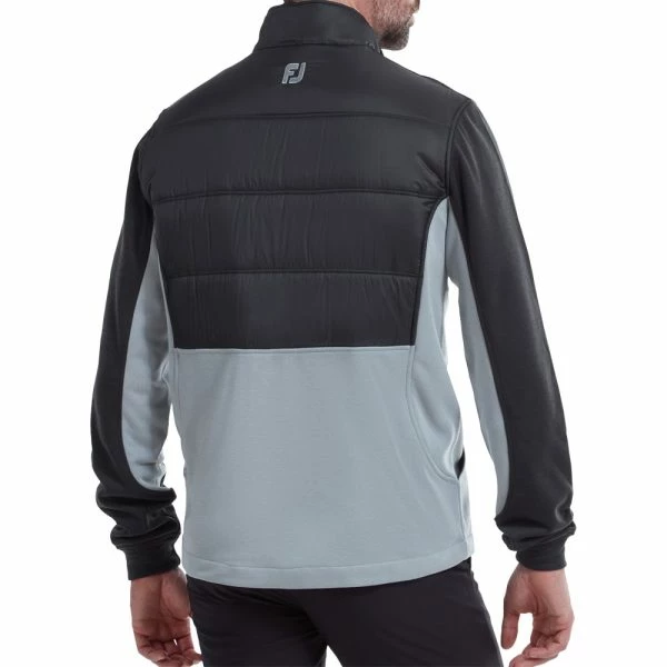 FOOTJOY HYBRID INSULATED PADDED JACKET – BLACK / GREY - Image 4