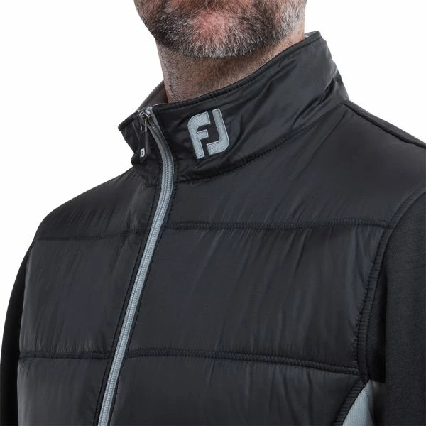 FOOTJOY HYBRID INSULATED PADDED JACKET – BLACK / GREY - Image 5