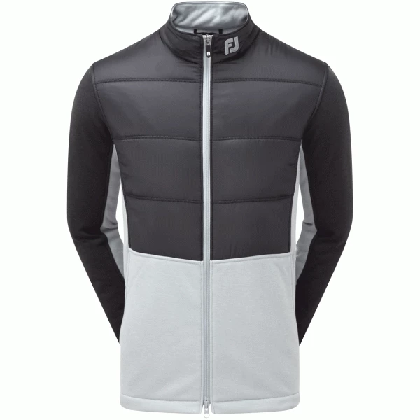 FOOTJOY HYBRID INSULATED PADDED JACKET – BLACK / GREY