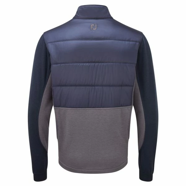 FOOTJOY HYBRID INSULATED PADDED JACKET – NAVY / CHARCOAL - Image 2