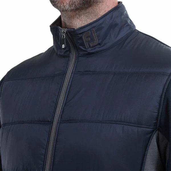 FOOTJOY HYBRID INSULATED PADDED JACKET – NAVY / CHARCOAL - Image 5