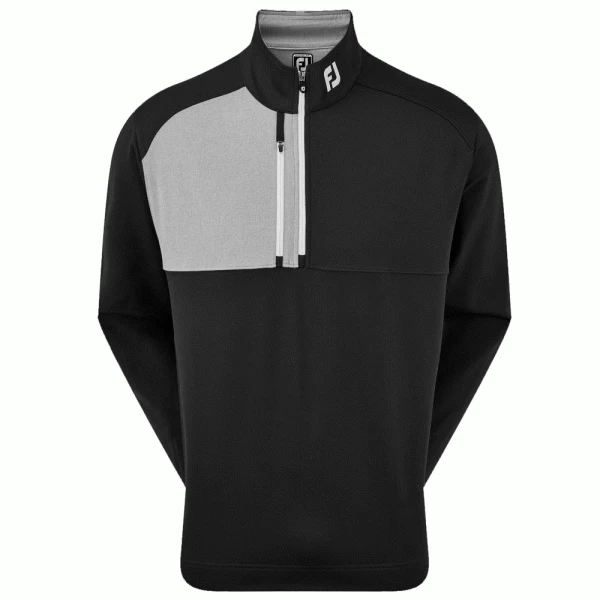 FOOTJOY CHILL-OUT XTREME SPORT GOLF PULLOVER – BLACK / GREY