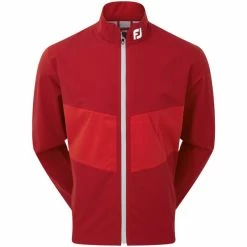 FOOTJOY HYDROLITE WATERPROOF GOLF RAIN JACKET – RED TONAL